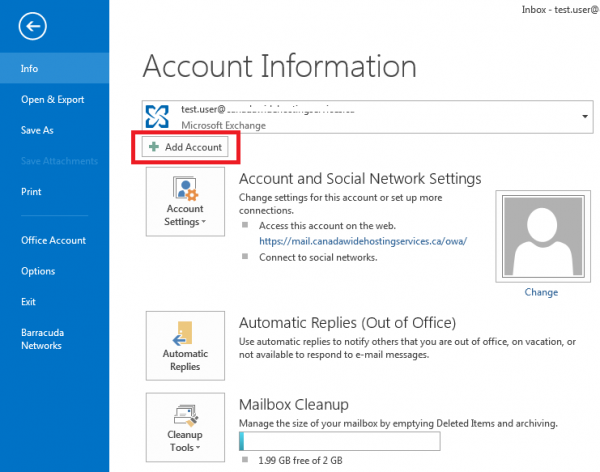 outlook 2019 exchange 2016