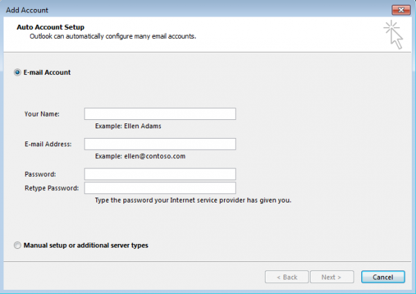 How to configure Outlook with Hosted Exchange 2016 and 2019