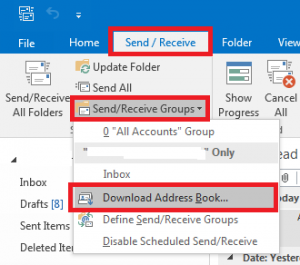 for windows download OutlookAddressBookView 2.43