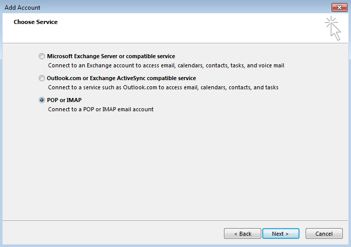 Exchange 2016 POP Settings