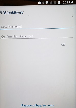 uem workspace password change