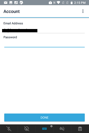 tasks password