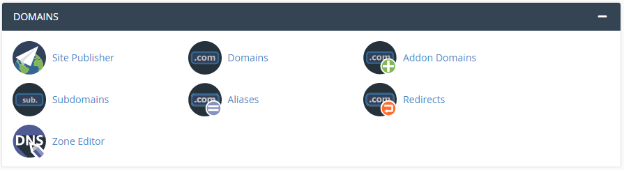cpanel features